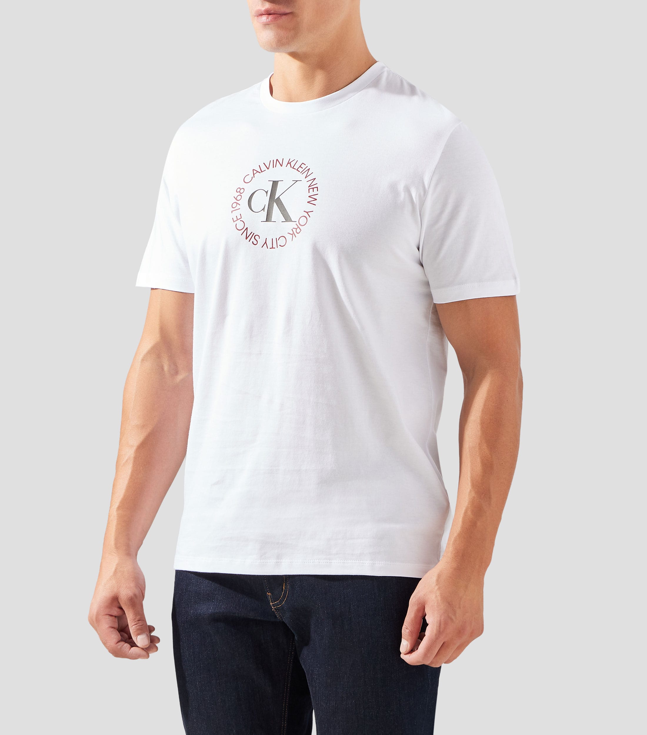 Playera cuello redondo Calvin Klein Tommy Hilfiger