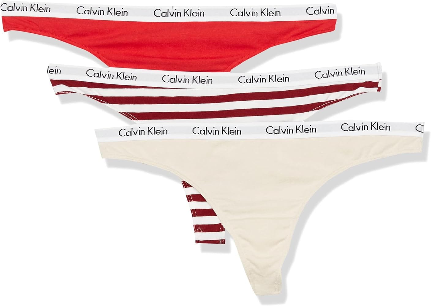Ropa interior Calvin Klein dama 3 piezas